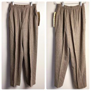 NWT 100% Merino Wool Vintage Pants  Size 10 Koret